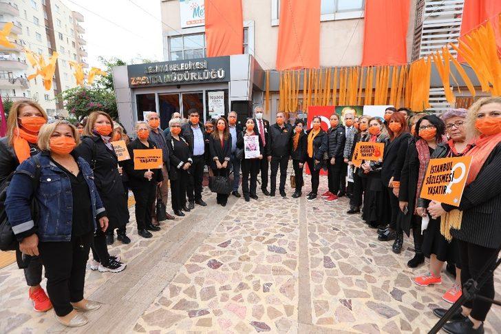 Mezitli, kadın şiddetine karşı tek ses oldu G1