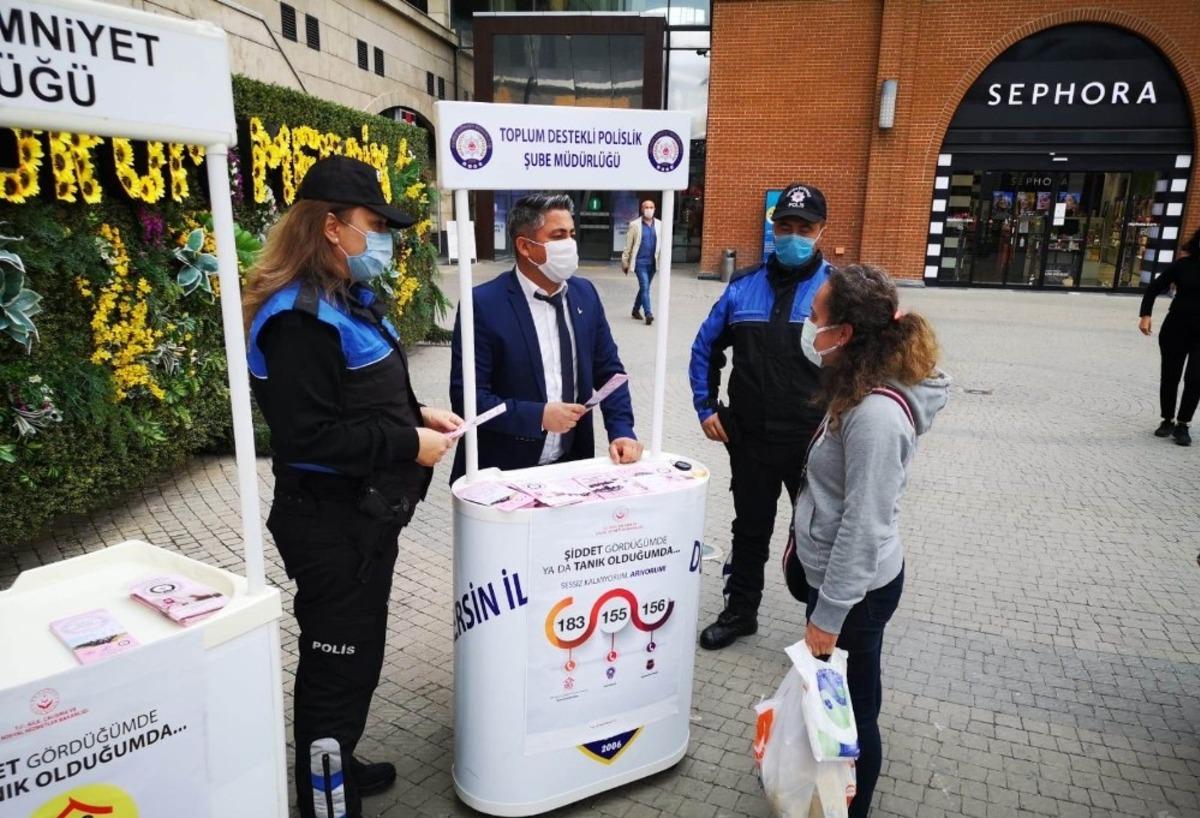 Mersin&rsquo;de kadınlar KADES hakkında bilgiler verildi