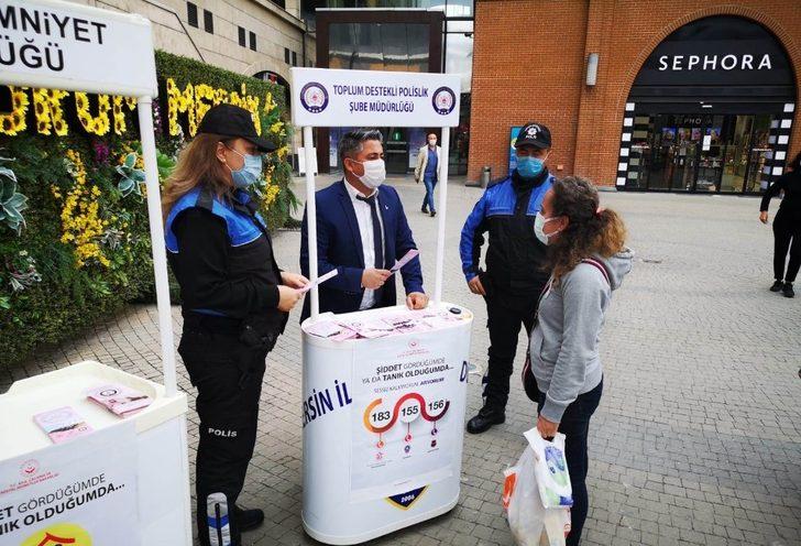 Mersin’de kadınlar KADES hakkında bilgiler verildi G1