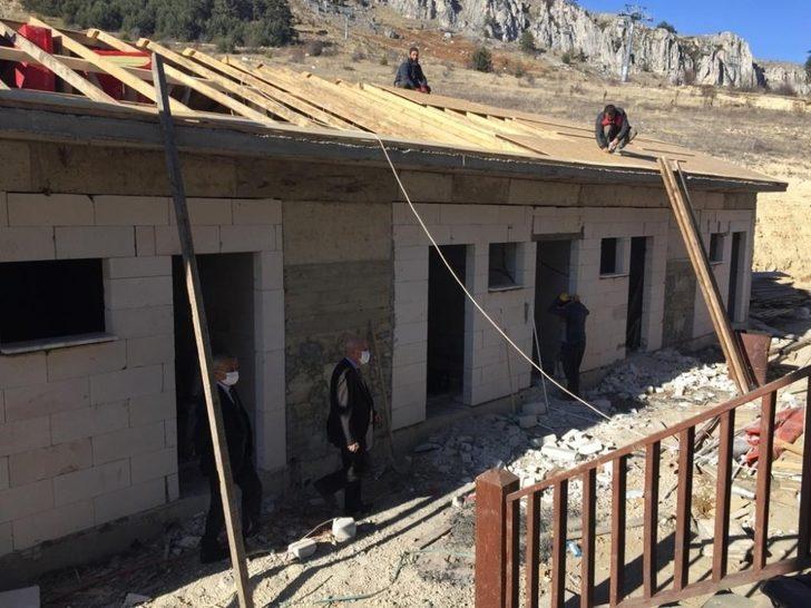 Keltepe Kayak Merkezi’nde kış hazırlıkları devam ediyor G3