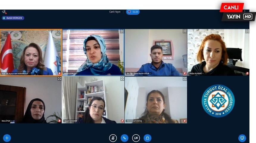 MT&Uuml;&rsquo;de kadına şiddetle m&uuml;cadele g&uuml;n&uuml; etkinliği