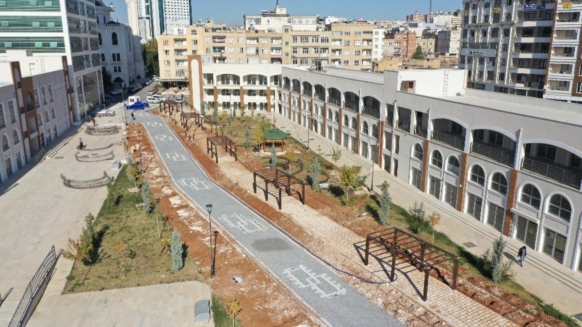 B&uuml;y&uuml;kşehirde yeşil koridor projesinde sona gelindi