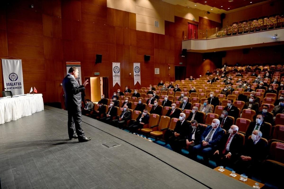 Malatya Kent Konseyi genel kurul toplantısı yapıldı