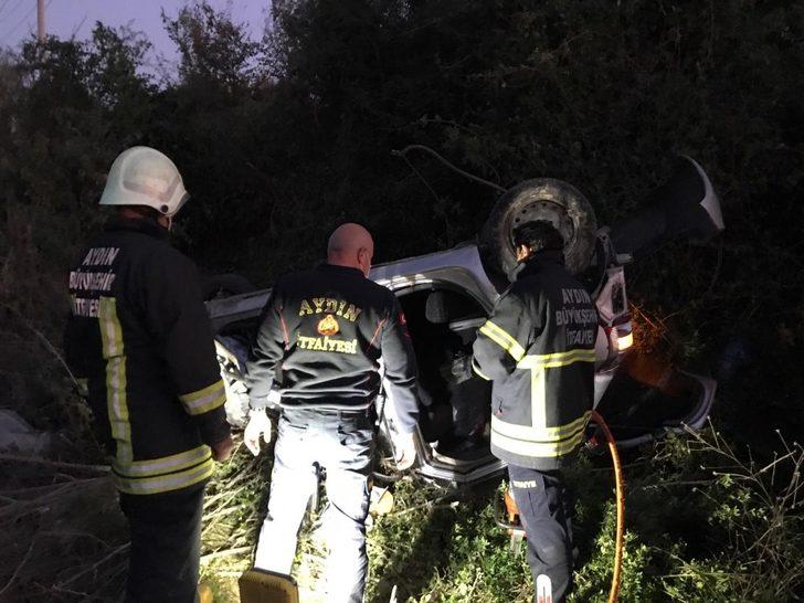 Virajı alamayan araç tarlaya uçtu, sürücü hayatını kaybetti G2