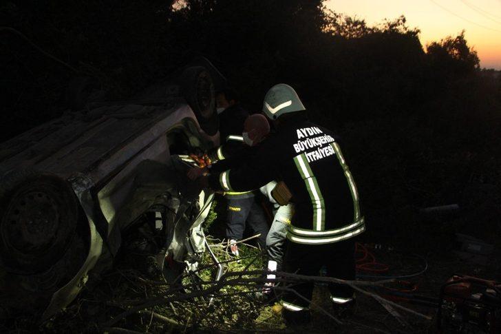 Virajı alamayan araç tarlaya uçtu, sürücü hayatını kaybetti G3