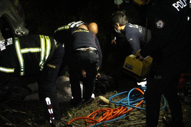 Virajı alamayan araç tarlaya uçtu, sürücü hayatını kaybetti G4