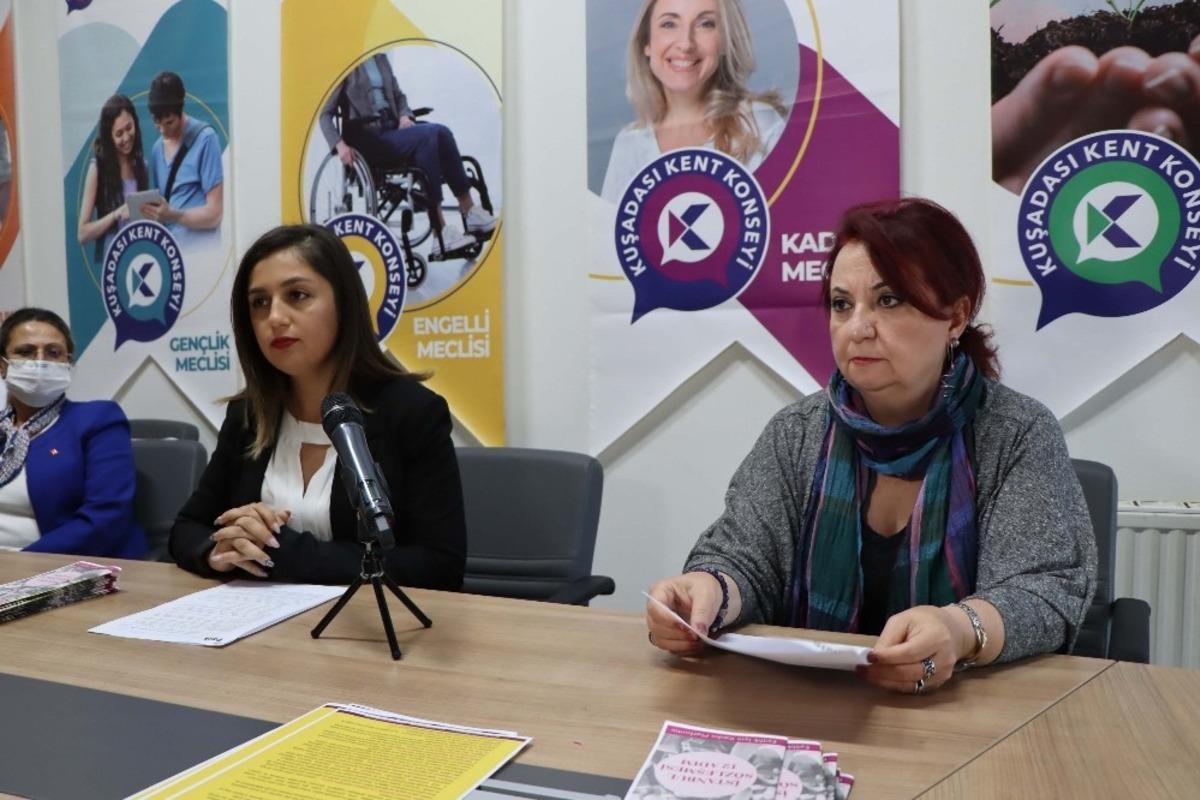 Kuşadası Kent Konseyi&rsquo;nde Kadına Şiddetle M&uuml;cadele toplantısı yapıldı