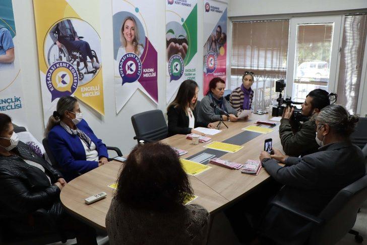 Kuşadası Kent Konseyi’nde Kadına Şiddetle Mücadele toplantısı yapıldı G2