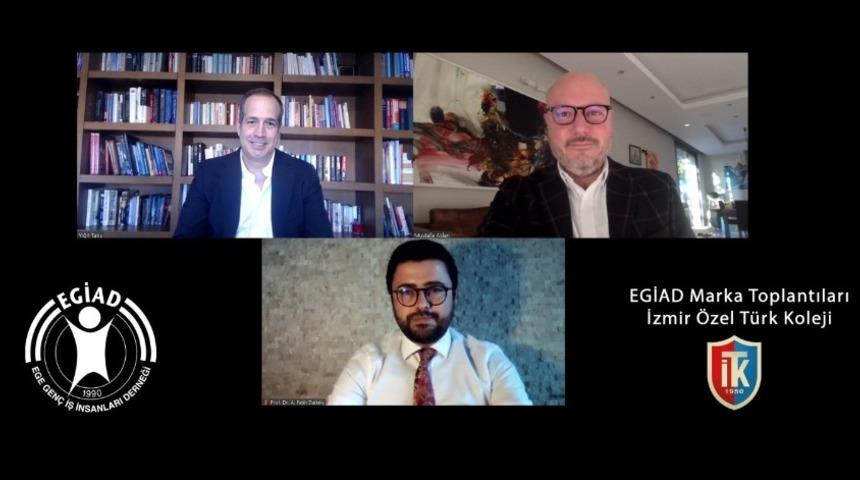EGİAD’ın son toplantısında eğitimdeki gelişmeler ve markalaşma konuşuldu