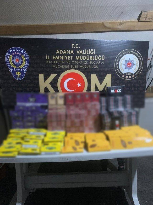 Adana’da kaçakçılık operasyonu 1