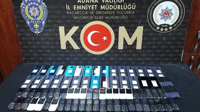 Adana’da kaçakçılık operasyonu