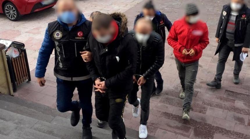 Avanos&rsquo;ta uyuşturucu taciri 3 kişi tutuklandı