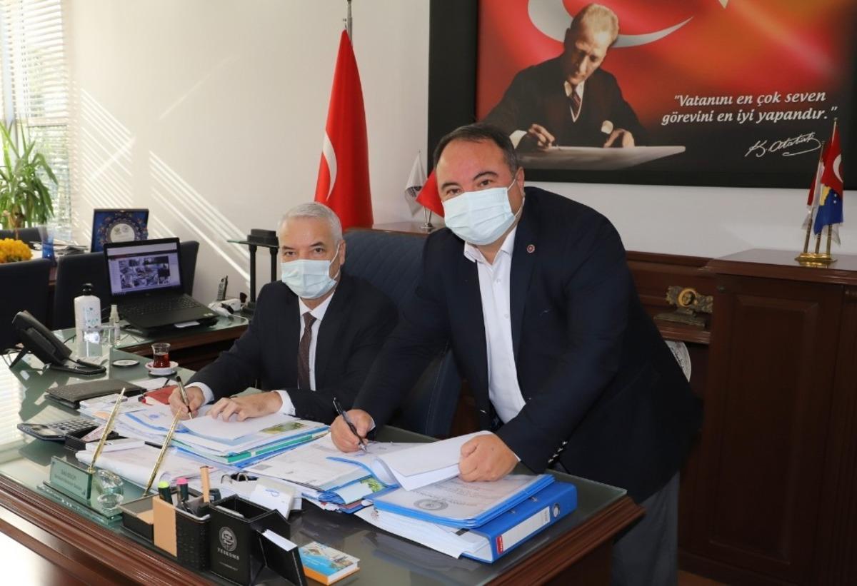 Başkan Bilgin, iş&ccedil;i ve emek&ccedil;iyi sevindirdi