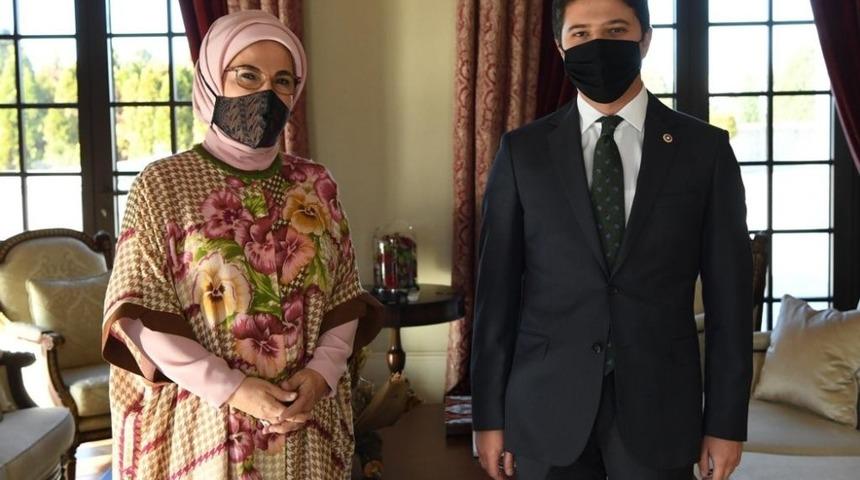 Milletvekili Özboyacı’dan Emine Erdoğan’a ziyaret