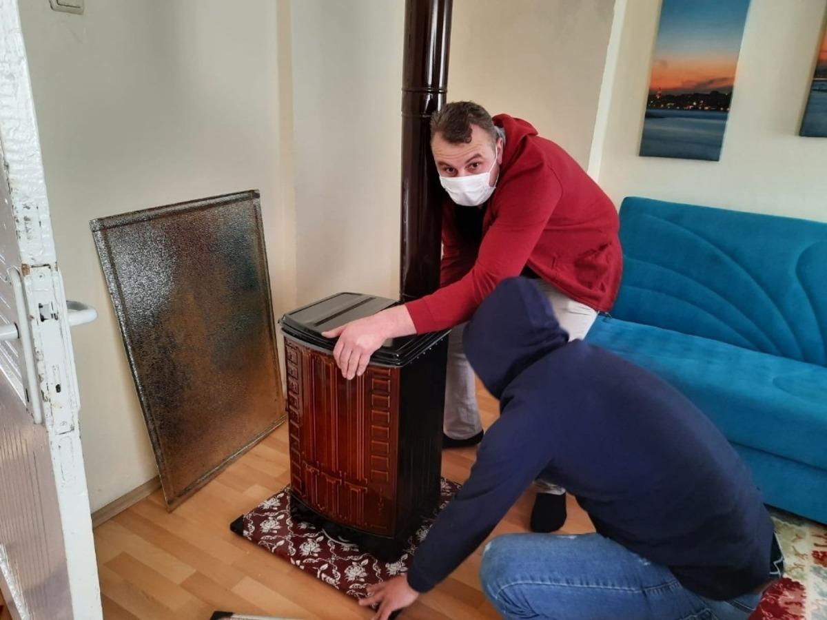 İlkadım Belediyesi&rsquo;nden yuvaları ısıtan yardım