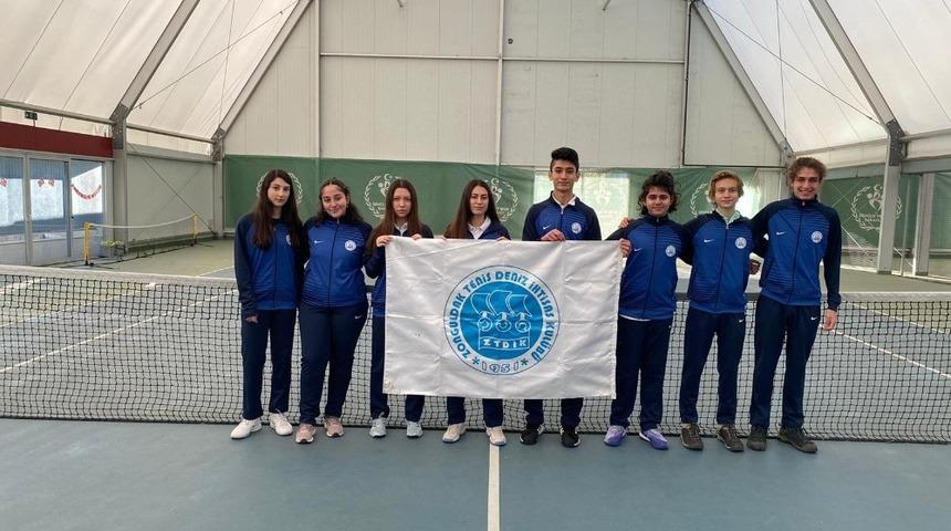 Zonguldak Tenis Deniz Spor Kul&uuml;b&uuml; Karadeniz B&ouml;lgesi ikincisi oldu