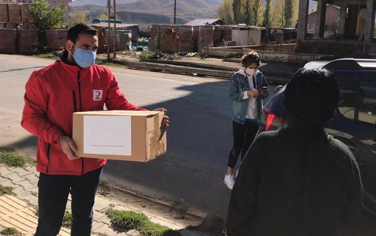 Tunceli&rsquo;de &Ccedil;&ouml;lyak hastalarına gıda desteği