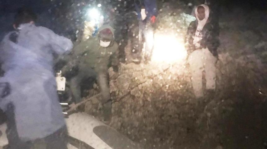 Aydın&rsquo;da 27 d&uuml;zensiz g&ouml;&ccedil;men kurtarıldı