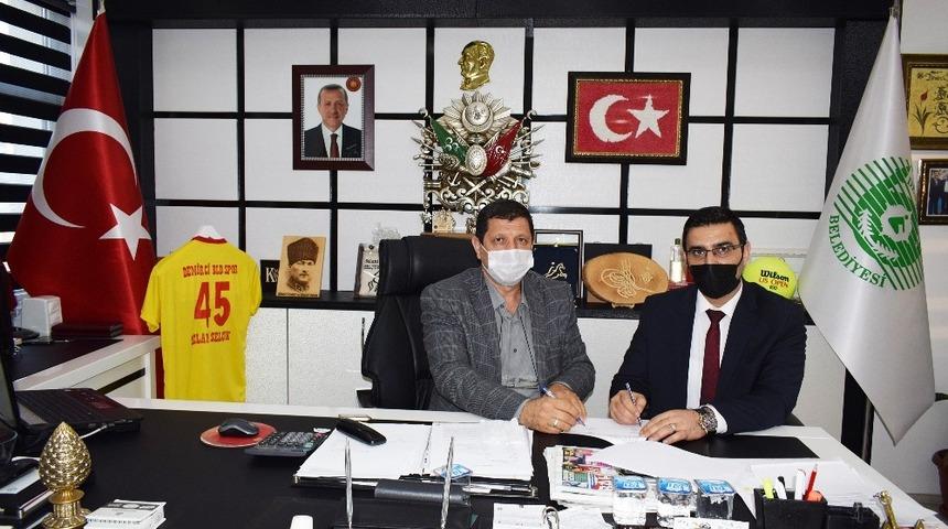 Hizmet İş Sendikası ile Demirci Belediyesi arasında toplu iş s&ouml;zleşmesi imzalandı