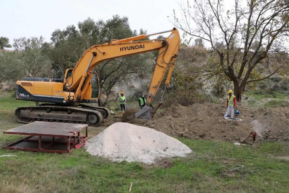 Saruhanlı&rsquo;nın altyapısı yenileniyor
