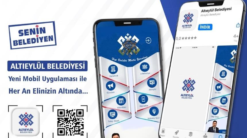 Altıeyl&uuml;l&rsquo;de mobil uygulama hizmete girdi