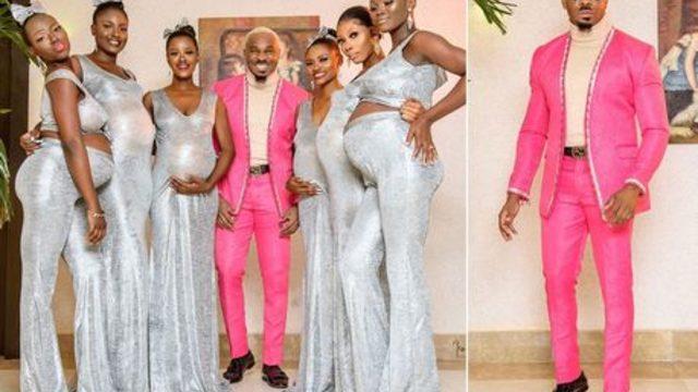 Düğüne hamile altı kadınla katıldı, 'hepsinin babası benim' dedi