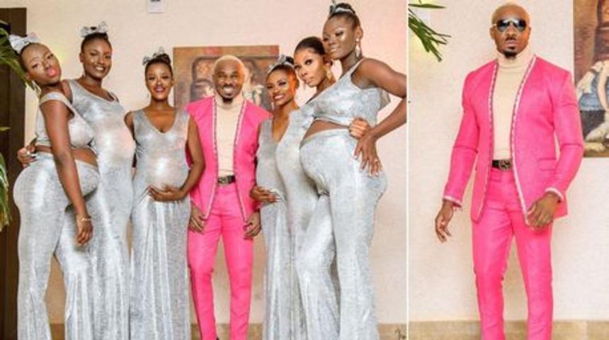 Düğüne hamile altı kadınla katıldı, 'hepsinin babası benim' dedi