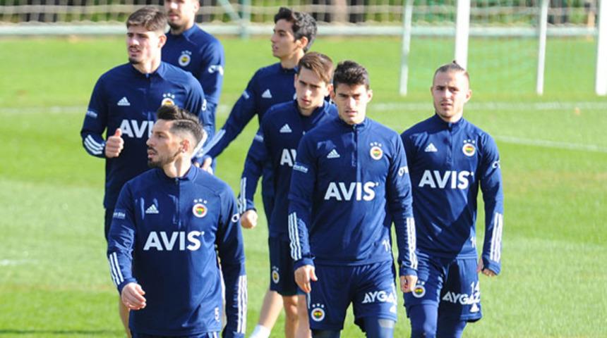 Fenerbahçe'de Perotti idmana çıktı