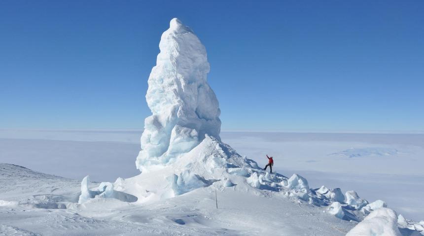Ateşle buzun buluşması! Erebus buz kayaları