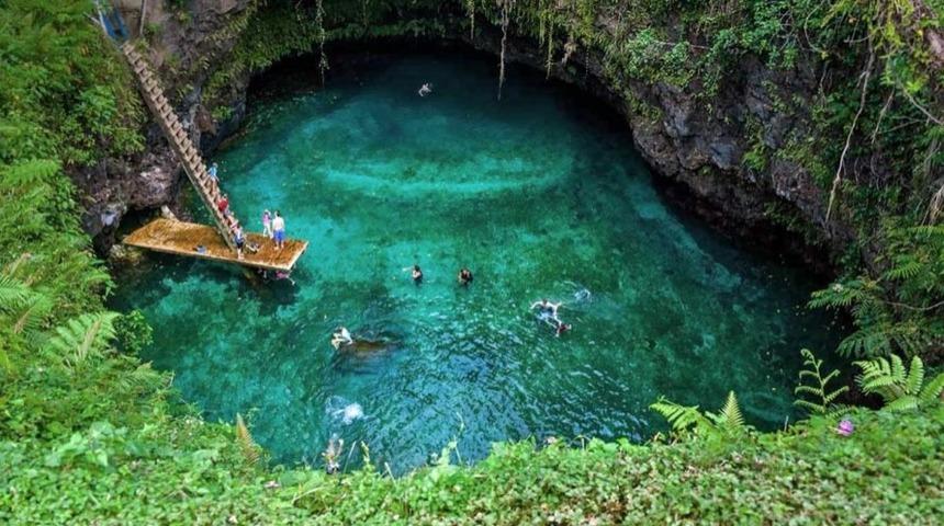 Dünyanın en güzel havuzu! Hayran kalacaksınız