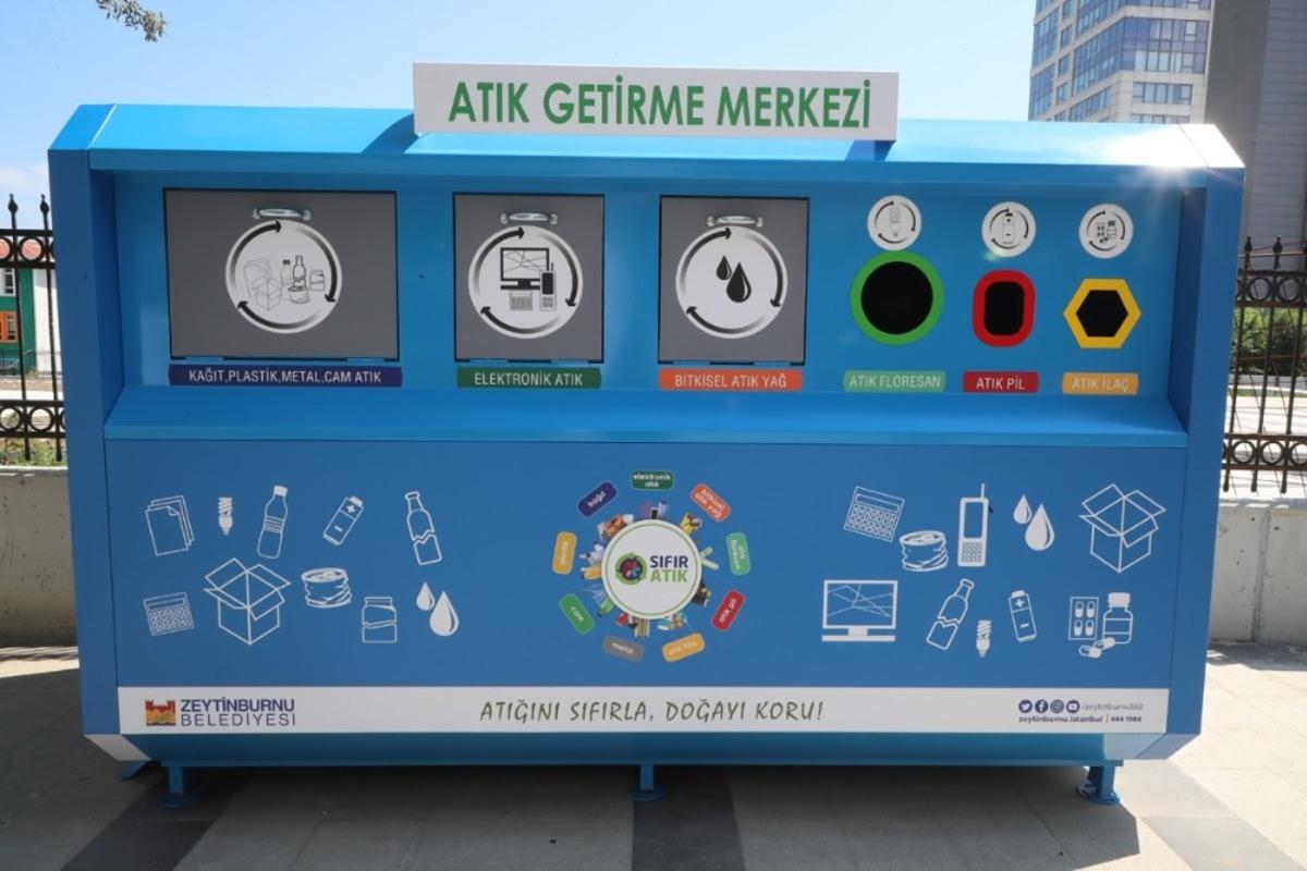 Zeytinburnu atığını d&ouml;n&uuml;şt&uuml;rd&uuml;, &ouml;d&uuml;l&uuml; kazandı