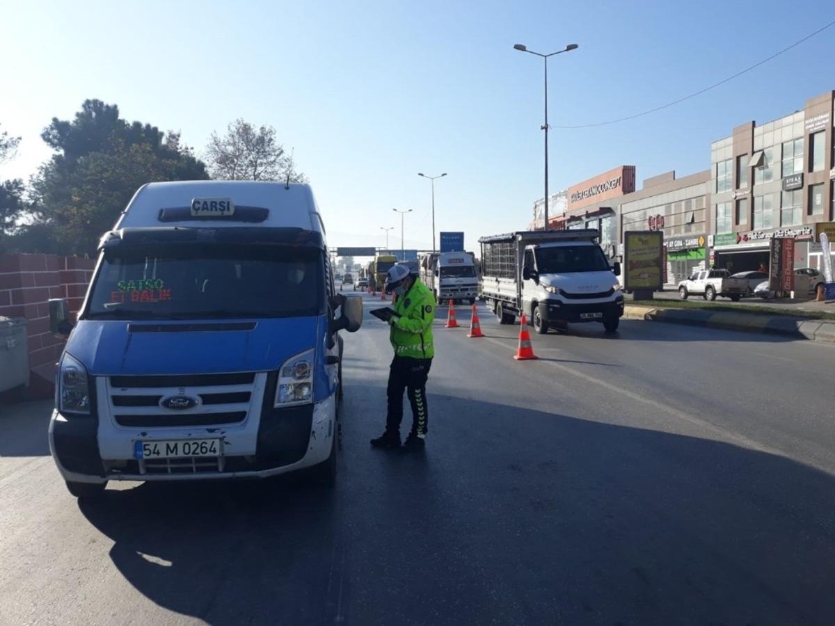 Artan vakalar sonrasında Sakarya&rsquo;da denetimler sıkılaştı