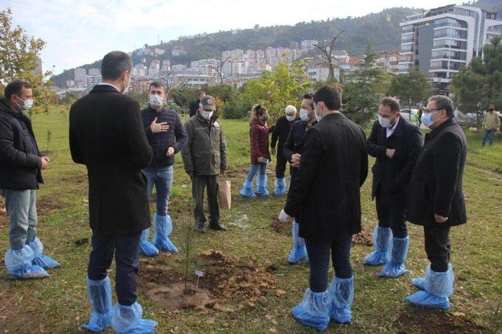 Giresunlu Ülkücüler, Alparslan Türkeş’in anısına fidan dikti G3