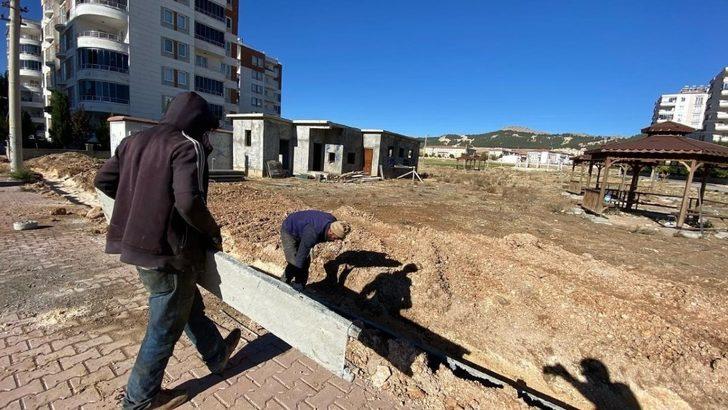 Kent Parkta çalışmalar devam ediyor G1