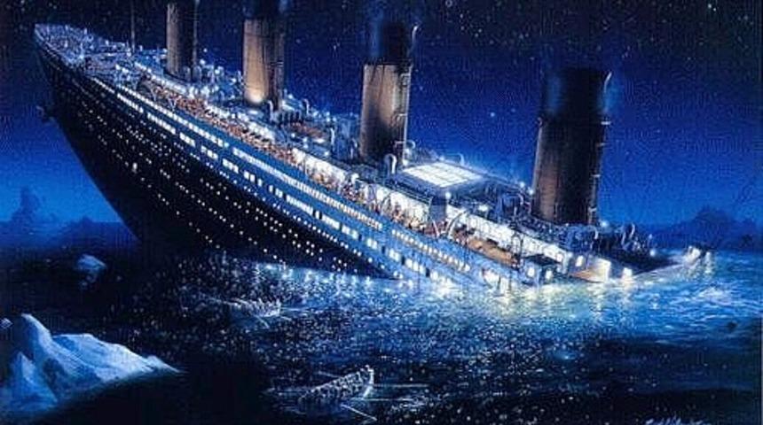 Titanic'in Ger&ccedil;ek Zamanlı Batışını İzleyin