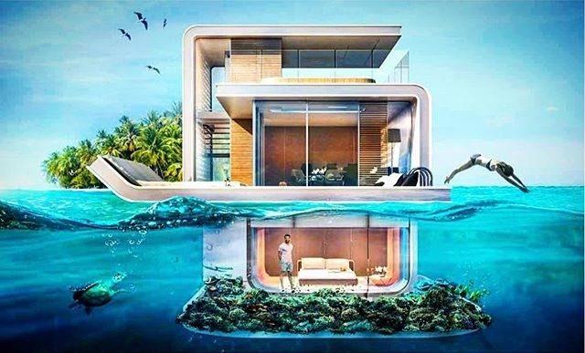 Dubai nin Yeni Sualtı Villalarından Birinde Kalmak İster misiniz? 3