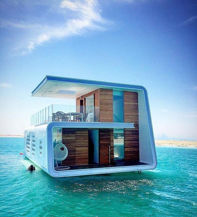 Dubai nin Yeni Sualtı Villalarından Birinde Kalmak İster misiniz? 4