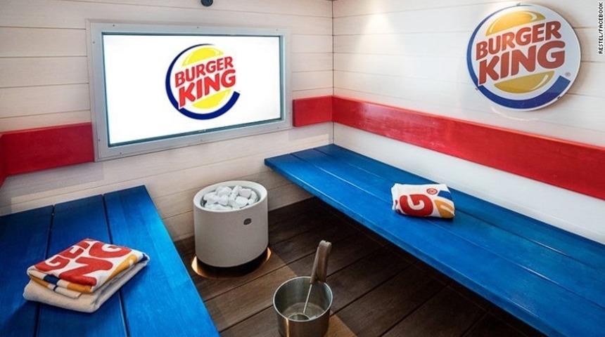 Burger King, Finlandiya Şubesinde Dükkan İçindeki İlk Spa'sını Açtı