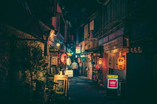 Tokyo Caddelerinin Büyüleyici Gece Fotoğrafları 1