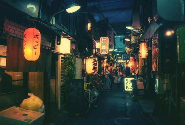 Tokyo Caddelerinin Büyüleyici Gece Fotoğrafları 2