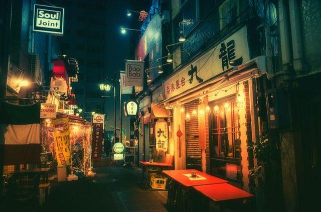 Tokyo Caddelerinin Büyüleyici Gece Fotoğrafları 6