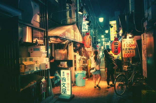Tokyo Caddelerinin Büyüleyici Gece Fotoğrafları 11