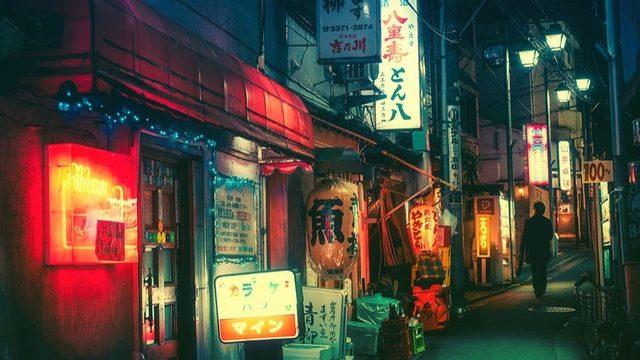 Tokyo Caddelerinin Büyüleyici Gece Fotoğrafları