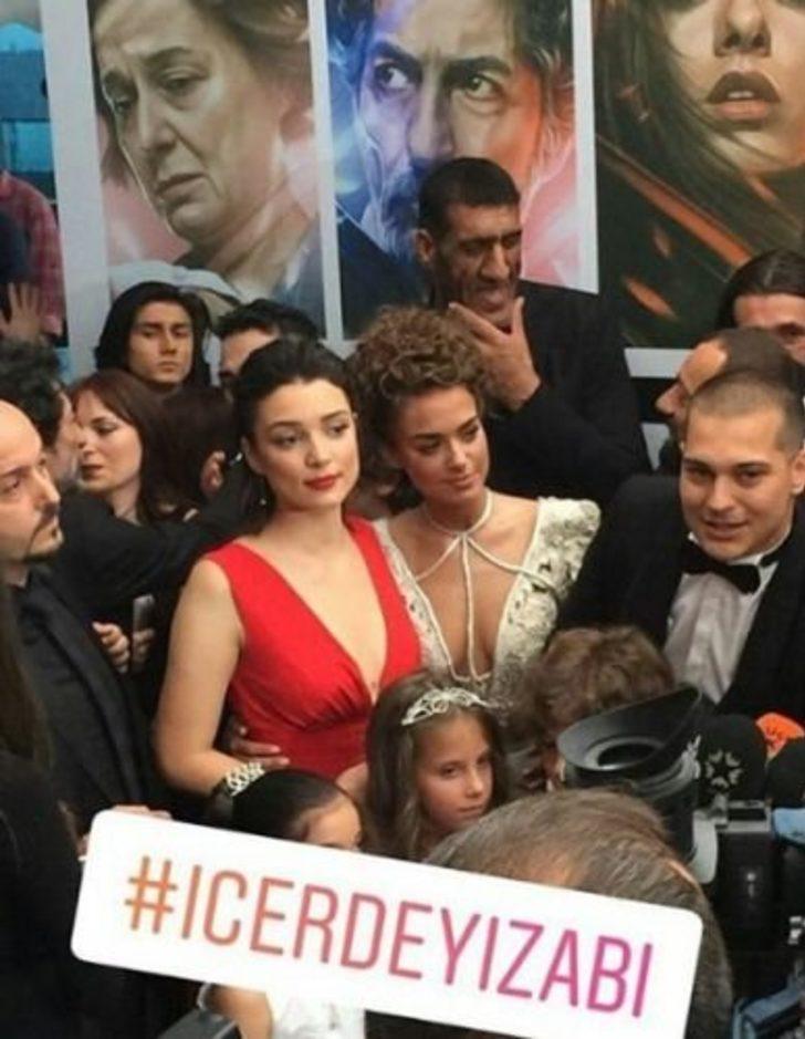 İçerde�nin gala gecesine Bensu Soral damga vurdu!