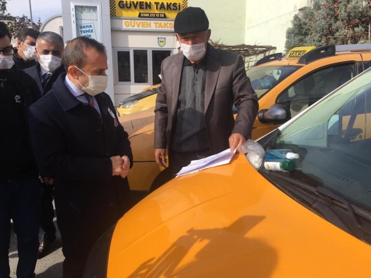 Niğde&rsquo;de korona vir&uuml;s denetimleri yapıldı