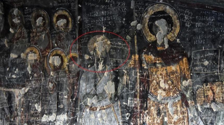 Ihlara Vadisi'ndeki sır aydınlandı! O tasvirin kime ait olduğu ortaya &ccedil;ıktı