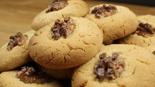 Tahinli Cevizli Kurabiye