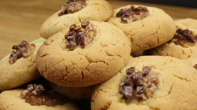 Tahinli Cevizli Kurabiye