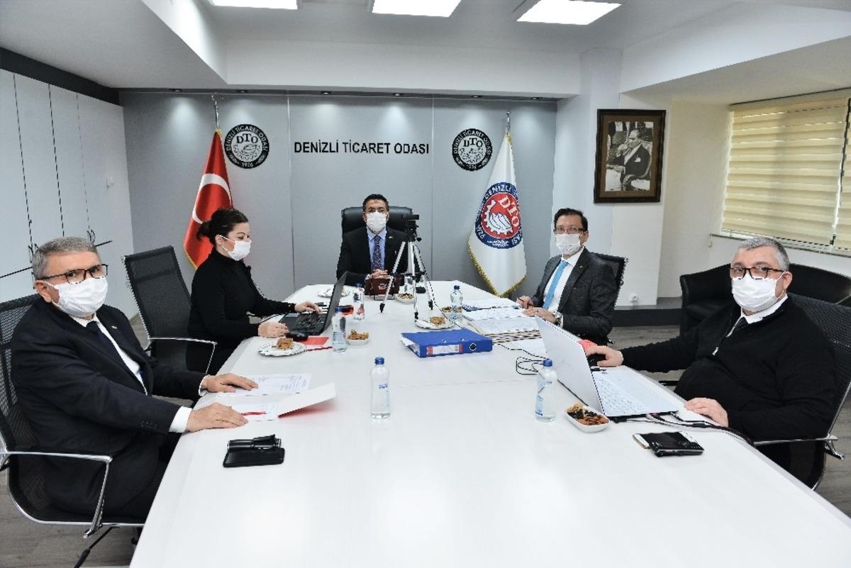 DTO Meclisi Kasım ayı toplantısı internet ortamında ger&ccedil;ekleştirildi