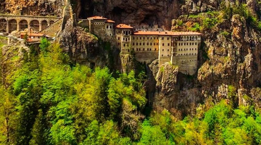 Sümela Manastırı'nın bilinmeyen yeri! Mutlaka görün